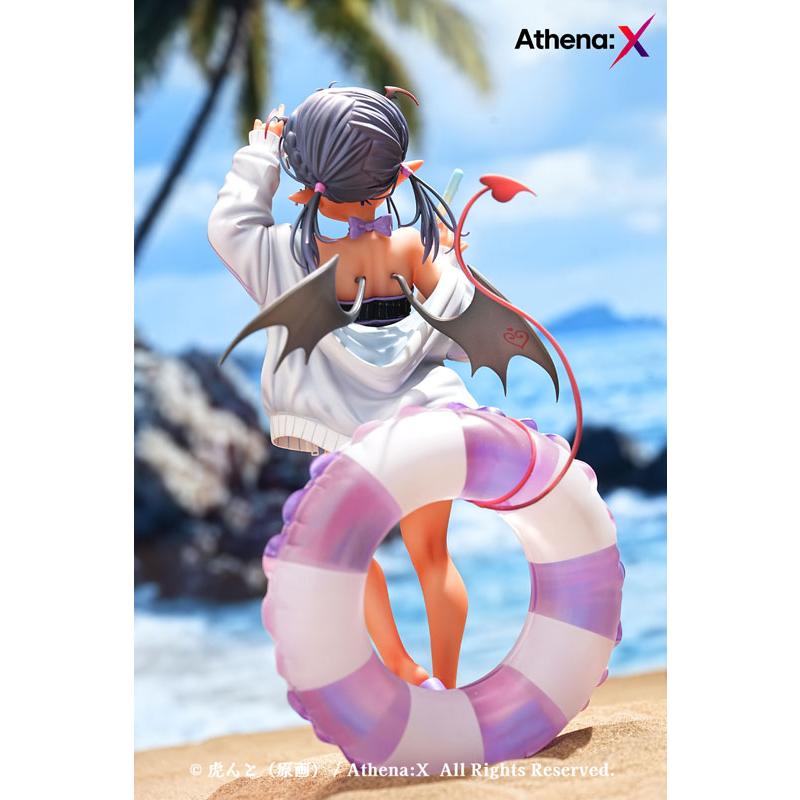 特典】褐色サキュバスちゃん 1/6 完成品フィギュア[Athena：X]【送料