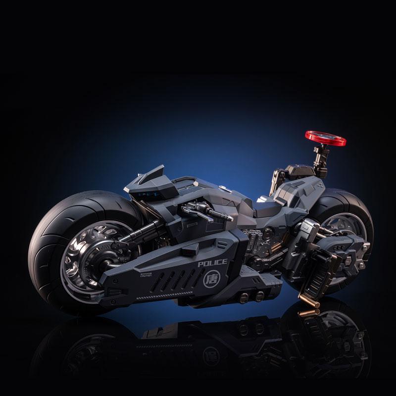 長安衛メカ・バイク 特別警察仕様 可動フィギュア[MOSHOWTOYS]《07月
