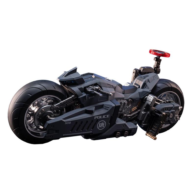 長安衛メカ・バイク 特別警察仕様 可動フィギュア[MOSHOWTOYS]《07月