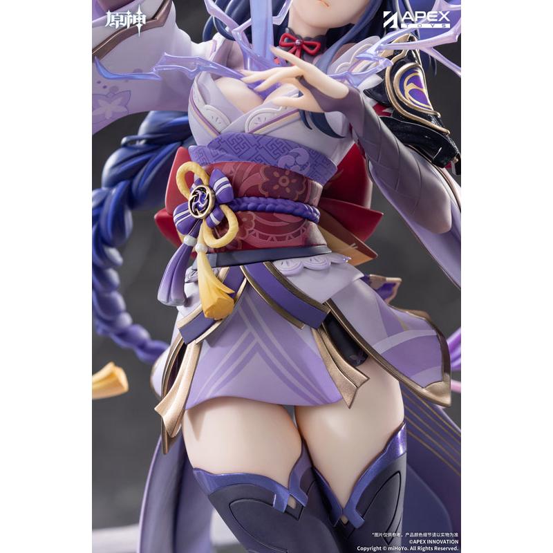 特典】原神 雷電将軍 一心浄土Ver. 1/7 完成品フィギュア[APEX]【同梱