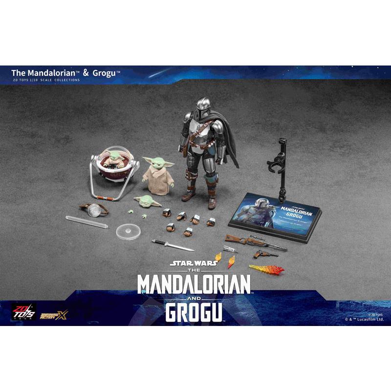 スター・ウォーズ アクションフィギュア マンダロリアン＆グローグー