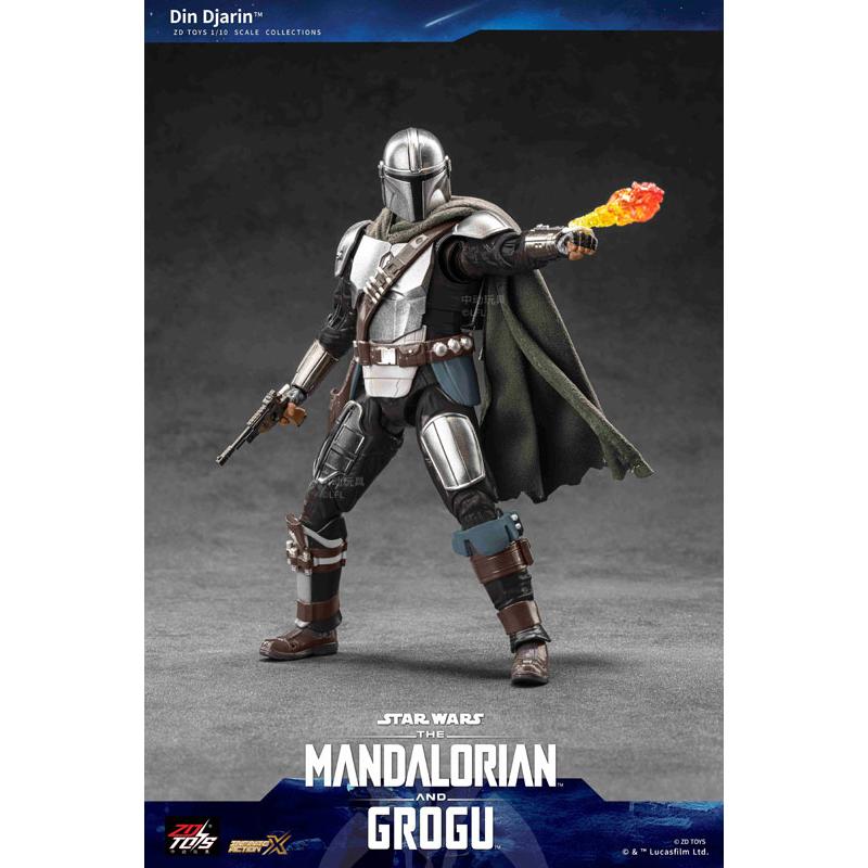 スター・ウォーズ アクションフィギュア マンダロリアン[ZD Toys