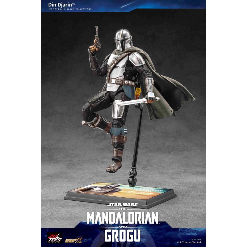 スター・ウォーズ アクションフィギュア マンダロリアン[ZD Toys