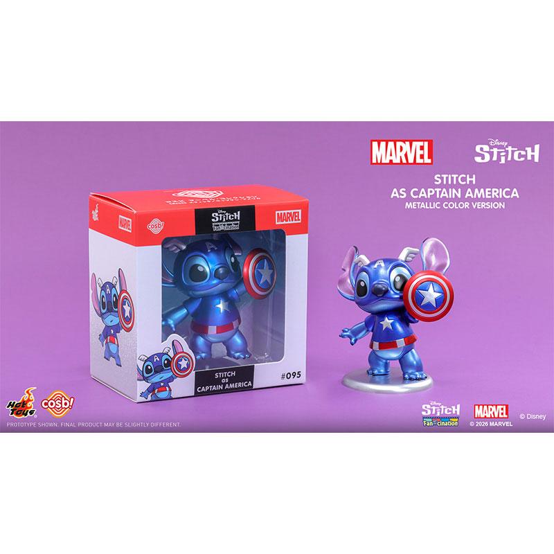 スティッチ　コスビ　マーベル　キャプテンアメリカ ホットトイズ（Hot Toys） コスビマーベル#095 スティッチ/キャプテン