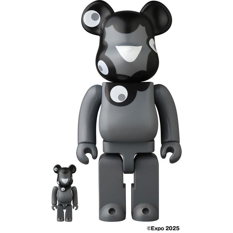 BE@RBRICK BE＠RBRICK ミャクミャク (モノクロVer.) 100％ ＆ 400
