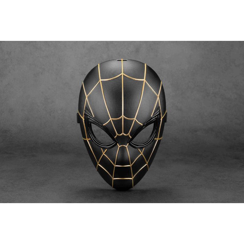 ロールプレイマスク ブラック＆ゴールド スパイダーマン[ZD Toys