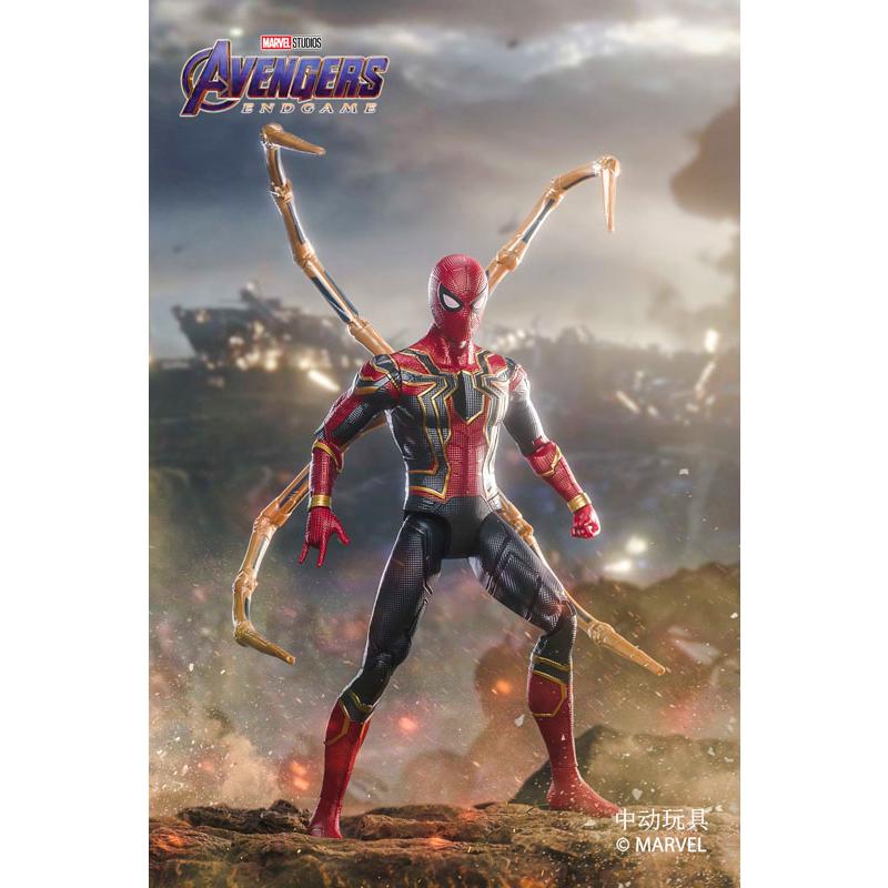 ゆ*い様 marvel スパイダーマン　アイアンマン　フィギュア　まとめ アイアン・スパイダーマン (S) 14インチ[ZD Toys]《11月仮予約