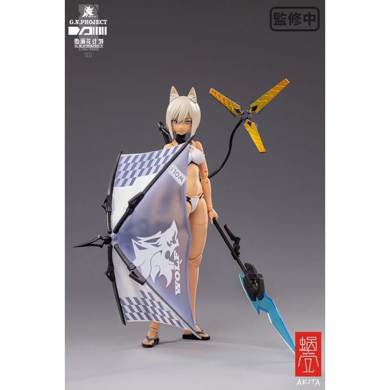 限定販売】『G.N.PROJECT』第1.5弾 WOLF-001 水着素体・武装セット 1