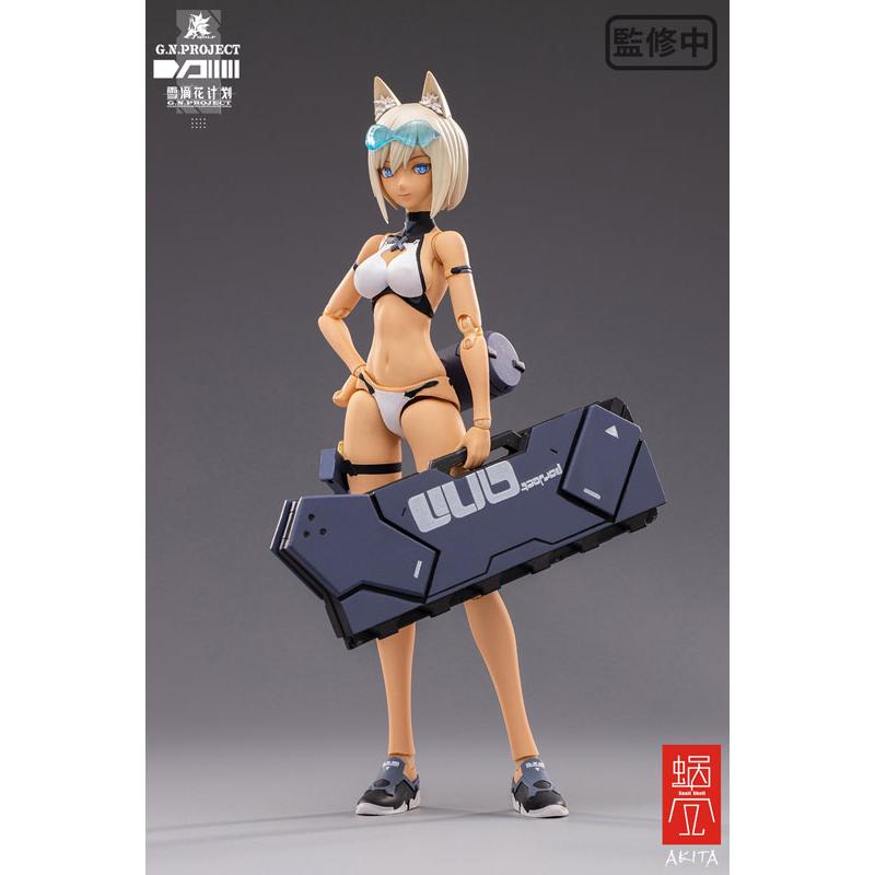 限定販売】『G.N.PROJECT』第1.5弾 WOLF-001 水着素体・武装セット 1