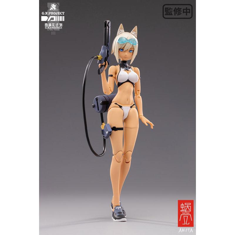 限定販売】『G.N.PROJECT』第1.5弾 WOLF-001 水着素体・武装セット 1