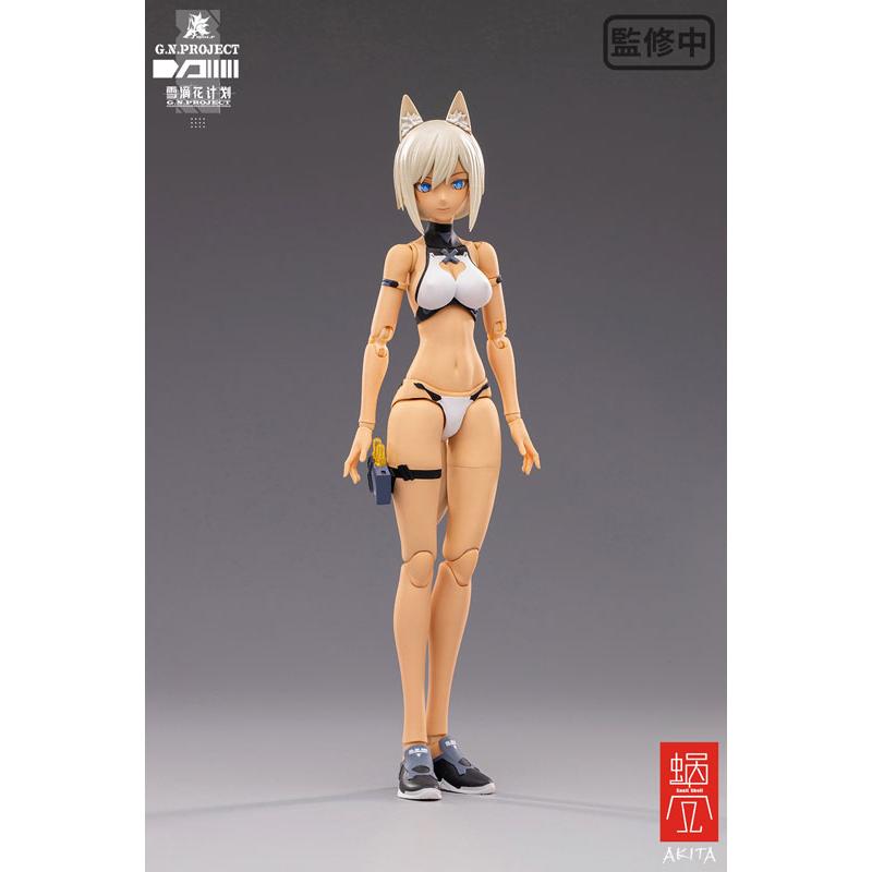 限定販売】『G.N.PROJECT』第1.5弾 WOLF-001 水着素体・武装セット 1