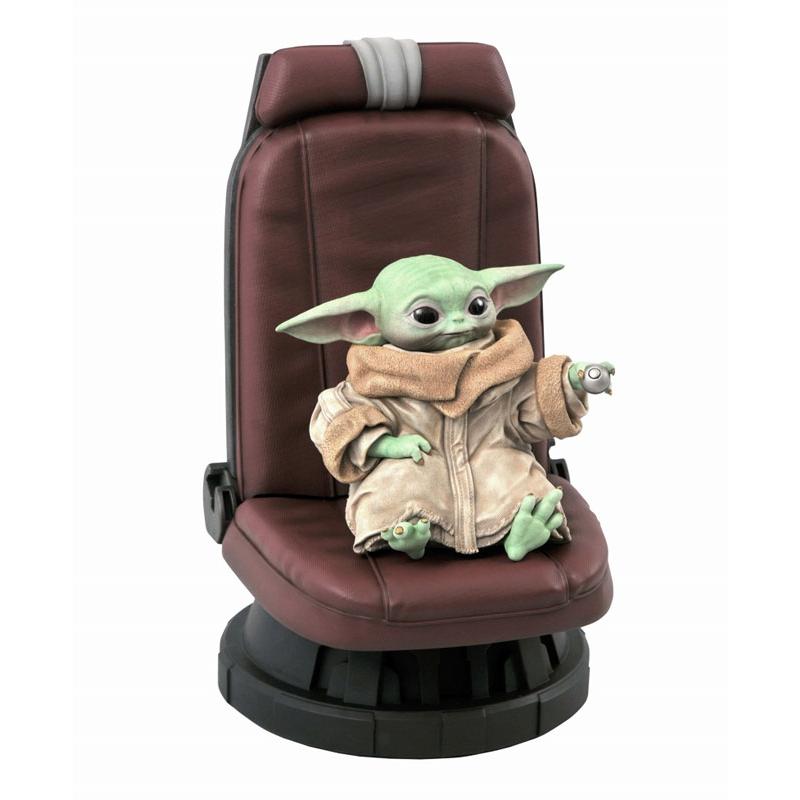 スターウォーズ ザ・マンダロリアン/ ザ・チャイルド in チェアー 1/2 スタチュー[ダイアモンドセレクト]【同梱不可】【送料無料】《在庫切れ》 チャイルド 1/2