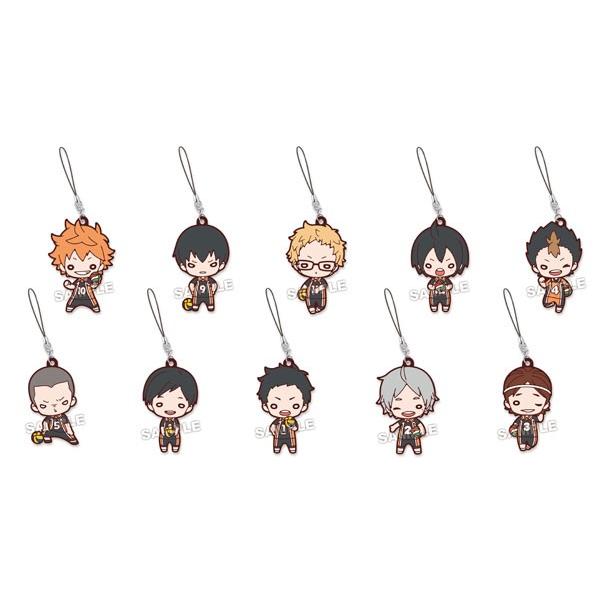 にとたん ハイキュー 稲荷崎高校 ラバーストラップ｜Yahoo!フリマ（旧