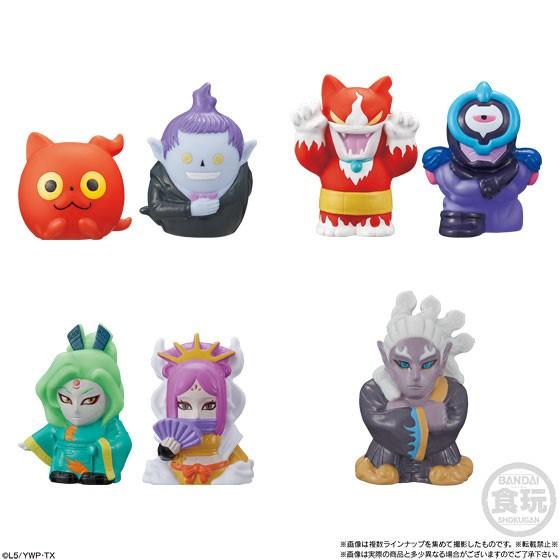 妖怪ウォッチ 指人形 ソフビ まとめ売り ともだち妖怪大集合 約130体