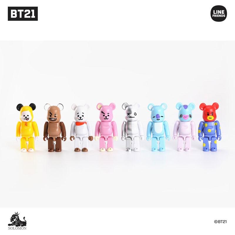 BT21】ベアブリック 全10種類入り BT21 BE@RBRICK ベアブリック全種10体