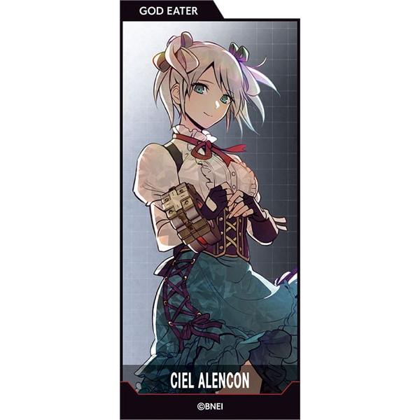 ゴッドイーター シエル キーホルダー ステッカー セット売り ムービック（movic） GOD EATER ステッカー シエル・アランソン
