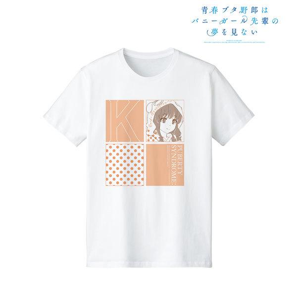 青春ブタ野郎はバニーガール先輩の夢を見ない 梓川かえで lette-graph Tシャツ メンズ L[アルマビアンカ]《在庫切れ》｜amiami