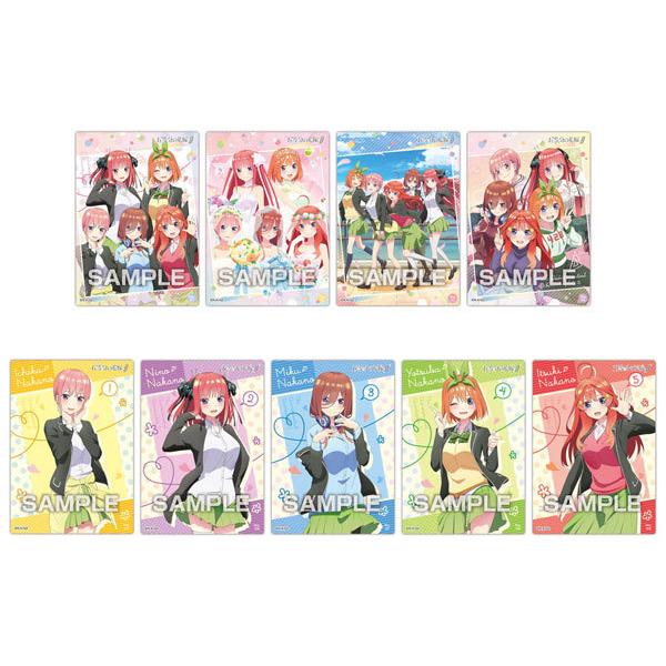 五等分の花嫁∬ クリアカードコレクションガム 初回限定版 16個入りBOX