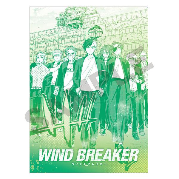 WIND BREAKER シングルクリアファイル 防風鈴 グリーン[クラックス]《在庫切れ》｜amiami
