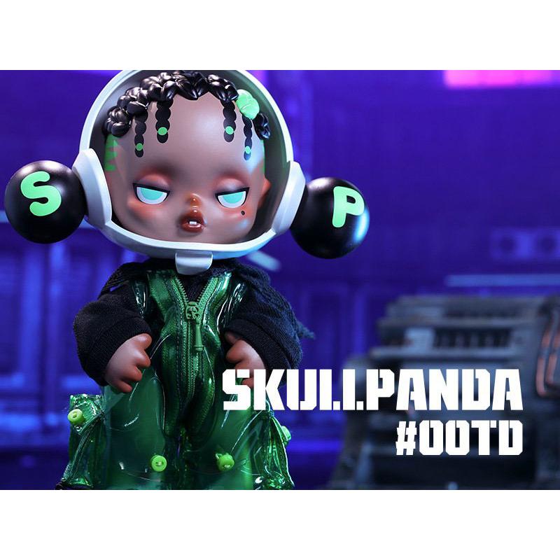 SKULLPANDA OOTD Green Field ビッグサイズ[POPMART]《発売済・在庫品