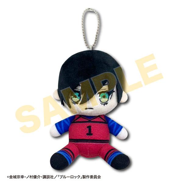 ブルーロック 糸師凛 ぬいぐるみ アクリルキーホルダー 缶バッジ 4点