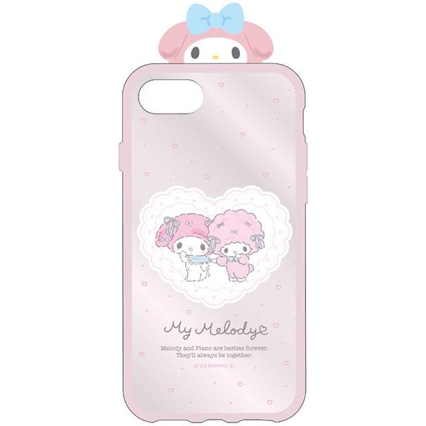 サンリオキャラクターズ フレーム IIIIfit Clear iPhone SE (第3世代/第2世代) 8/7/6s/6 対応ケース マイメロディ [グルマンディーズ]