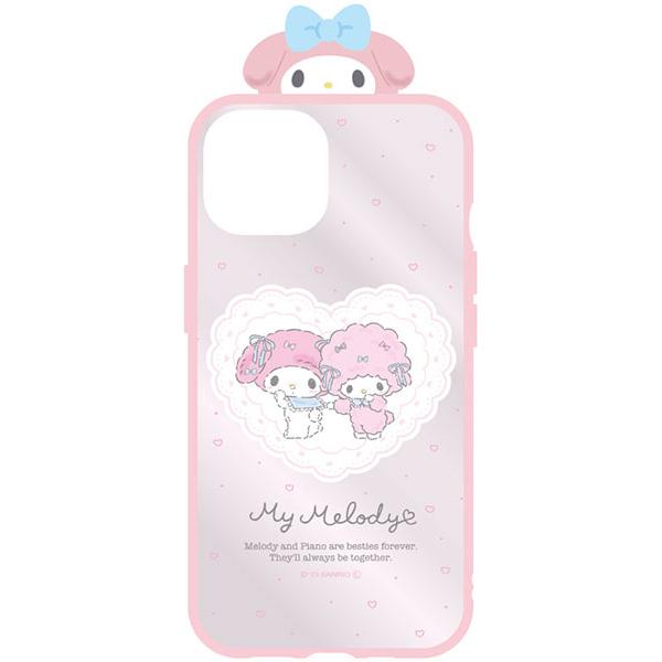 サンリオキャラクターズ フレーム IIIIfit Clear iPhone 15/14/13 対応ケース マイメロディ [グルマンディーズ]