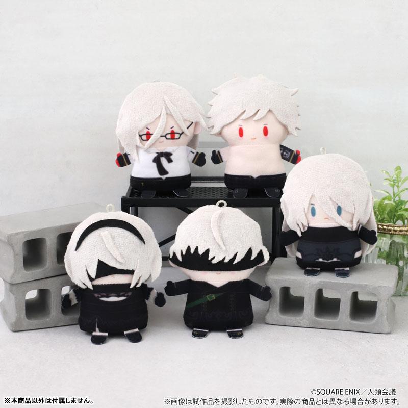NieR:Automata Ver1.1a パペラ フィンガーマスコットセット ムービック（movic） NieR：Automata Ver1.1a フィンガーマスコット
