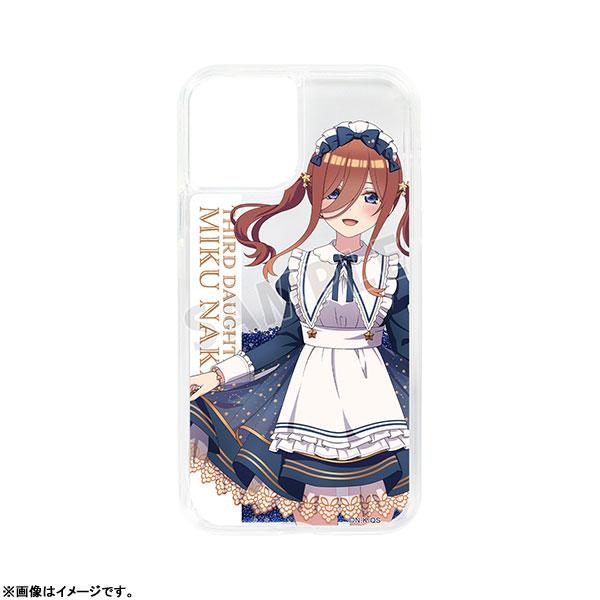 五等分の花嫁∽ 描き下ろし 中野三玖 星空メイドver. グリッターiPhoneケース(13 mini)[アルマビアンカ]《０８月予約》｜amiami｜02