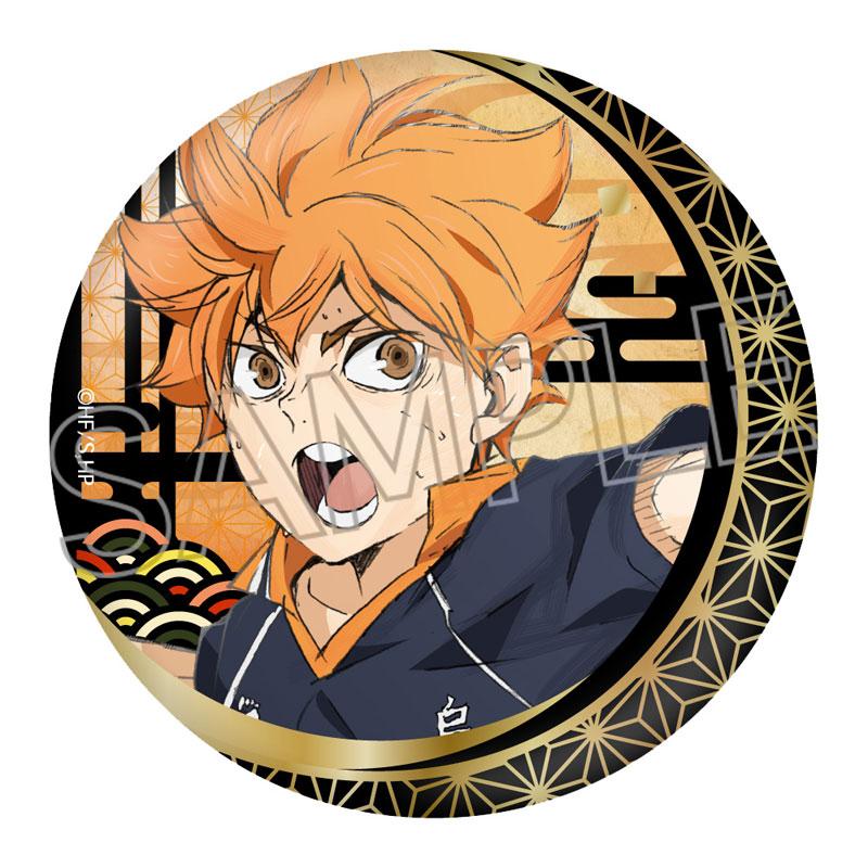 ハイキュー！！ 切り絵シリーズ vol.5 箔押し和紙缶バッジ 6個入りBOX 