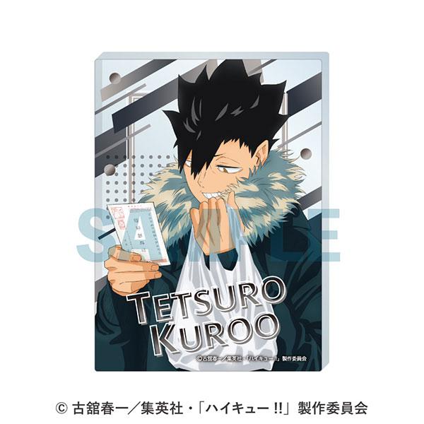 ハイキュー　黒尾哲郎アクリルブロック　２個 エンスカイ アニメ『ハイキュー！！』 アクリルブロック 3.黒尾鉄朗