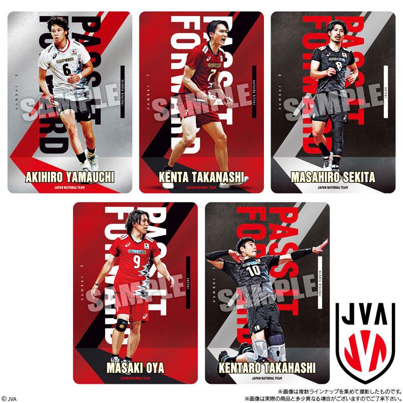 BANDAI（バンダイ） JAPAN NATIONAL VOLLEYBALL TEAM ツインウエハース