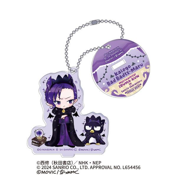 ムービック（movic） 魔入りました！入間くん×サンリオ スタンド付きアクリルキーホルダー/カルエゴ×バッドばつ丸〈DOLLY MIX ...