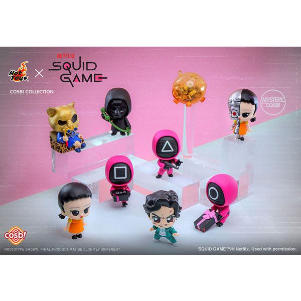 ホットトイズ　イカゲーム　フィギュア　コスビコレクション1弾　８個セット未開封 ホットトイズ（Hot Toys） コスビ『イカゲーム』シリーズ1 8個入りBOX