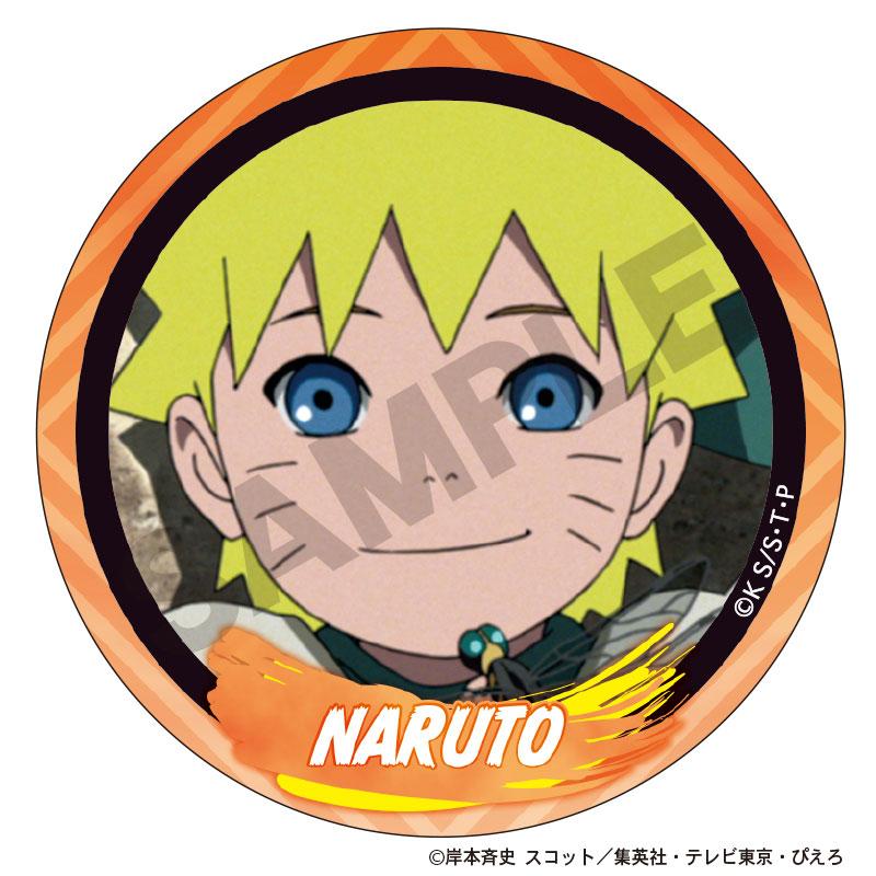 NARUTO 缶バッジ CRUX（クラックス） NARUTO-ナルト- 疾風伝 トレーディング缶バッジvol