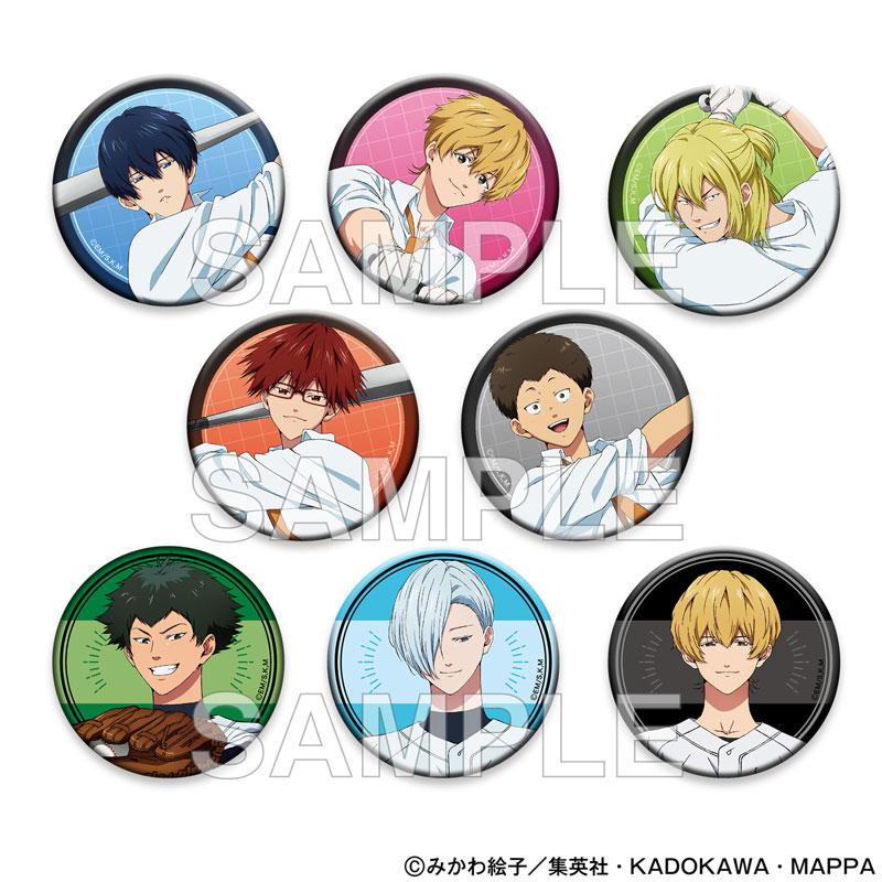 KADOKAWA 忘却バッテリー 缶バッジ+ ver.D 8個入りBOX[KADOKAWA]《発売