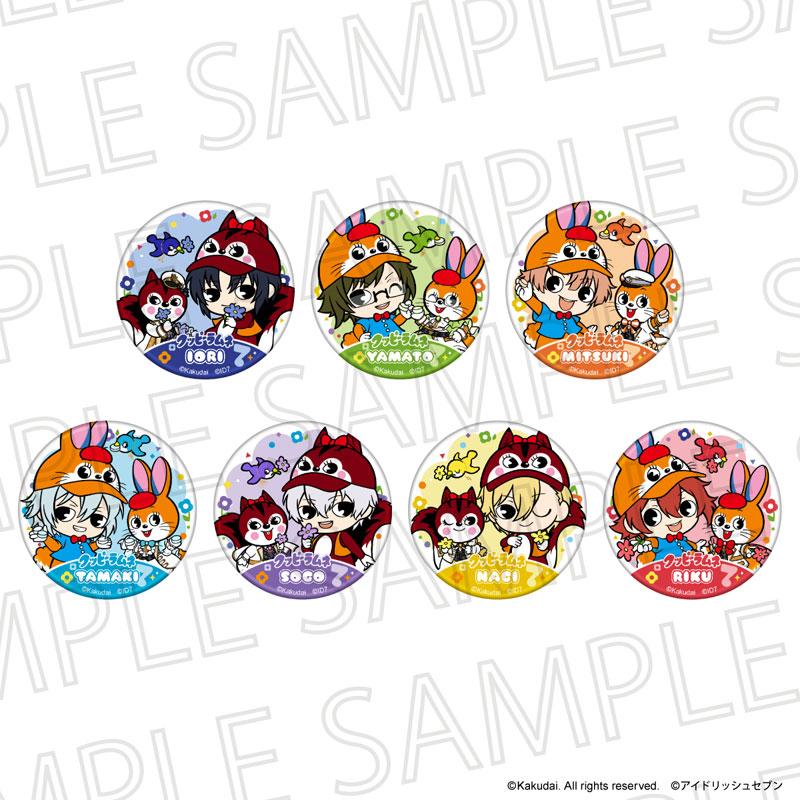 クッピーラムネ×IDOLiSH7 トレーディングカンバッジ 7個入りBOX[SR-GYM