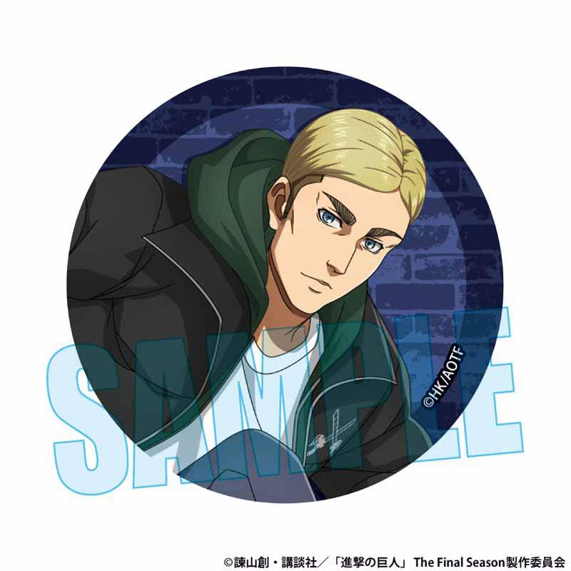 講談社ハウス 進撃の巨人 缶バッジ 15点 進撃の巨人』ルームウェアver. 缶