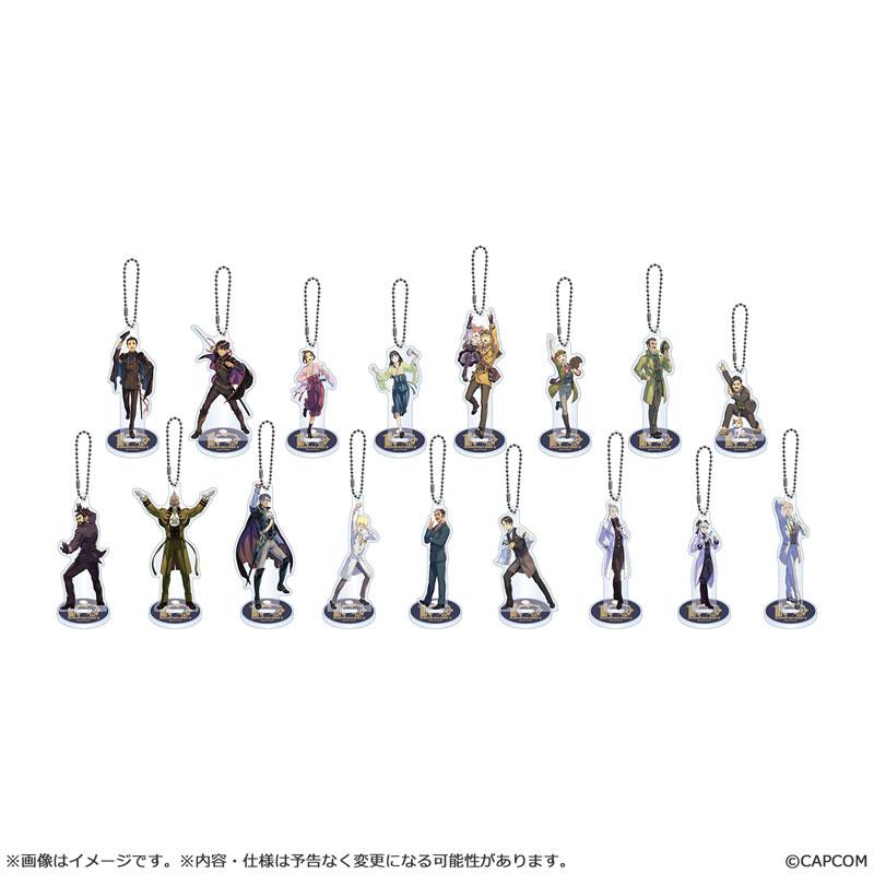大逆転裁判 〜拾周年万華ノ宴〜 アクリルスタンドキーホルダーコレクション 17個入りBOX[カプコン]《発売済・在庫品》_1