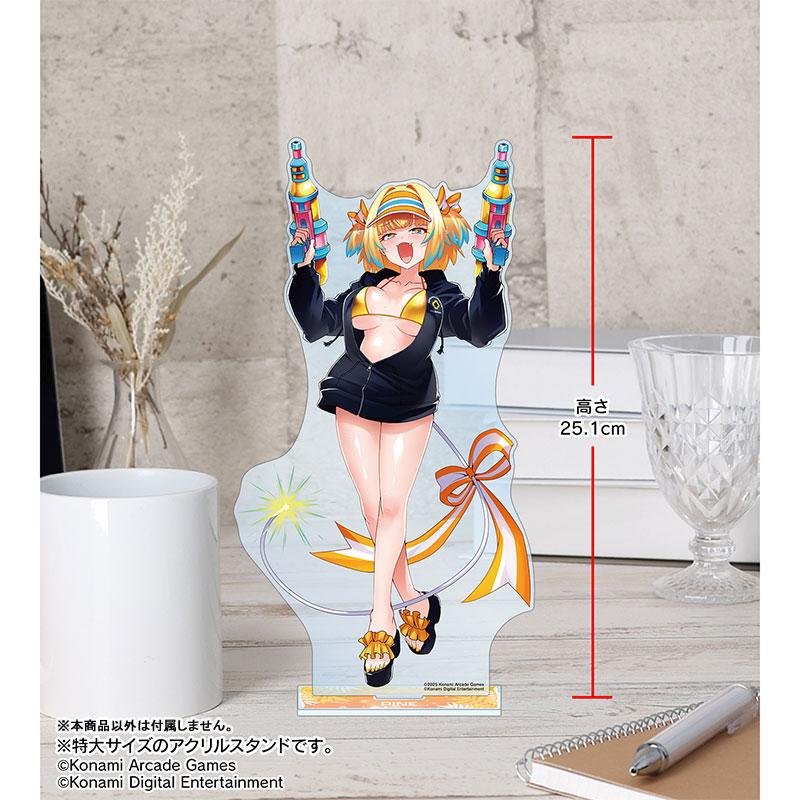 ボンバーガール レインボー 描き下ろし パイン 水着ver. 特大アクリル