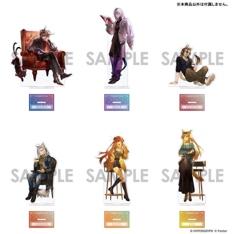 アークナイツ キャラナップコレクション アクリルスタンドトラゴーディア シャレム アークナイツ アクリルスタンド トラゴーディア[ソル