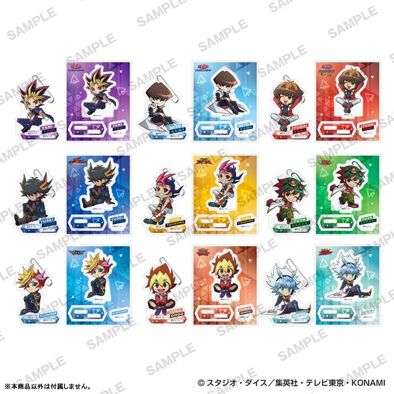 KADOKAWA 遊☆戯☆王シリーズ アクリルスタンド 歴代主人公お座りver