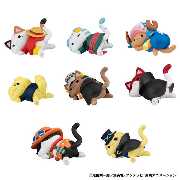ONEPIECE ワンピース メガハウス ニャンピース ニャーン！ 8種類セット メガハウス MEGA CAT PROJECT ワンピース ニャンピースニャーン