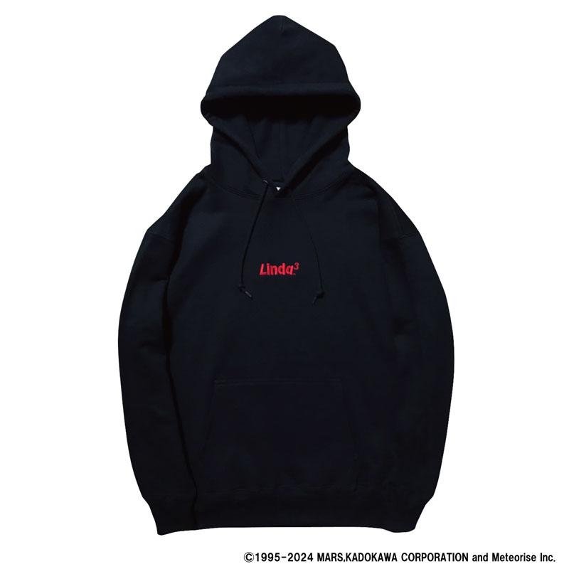 リンダキューブ30周年 リンダキューブパーカー ブラックB XL[Lam