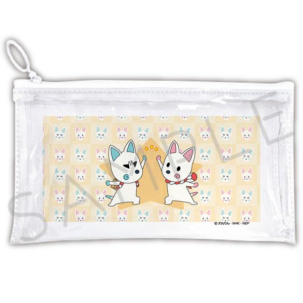 TVアニメ「おじゃる丸」 フラットクリアポーチ デザインD[シンクイノベーション]《発売済・在庫品》