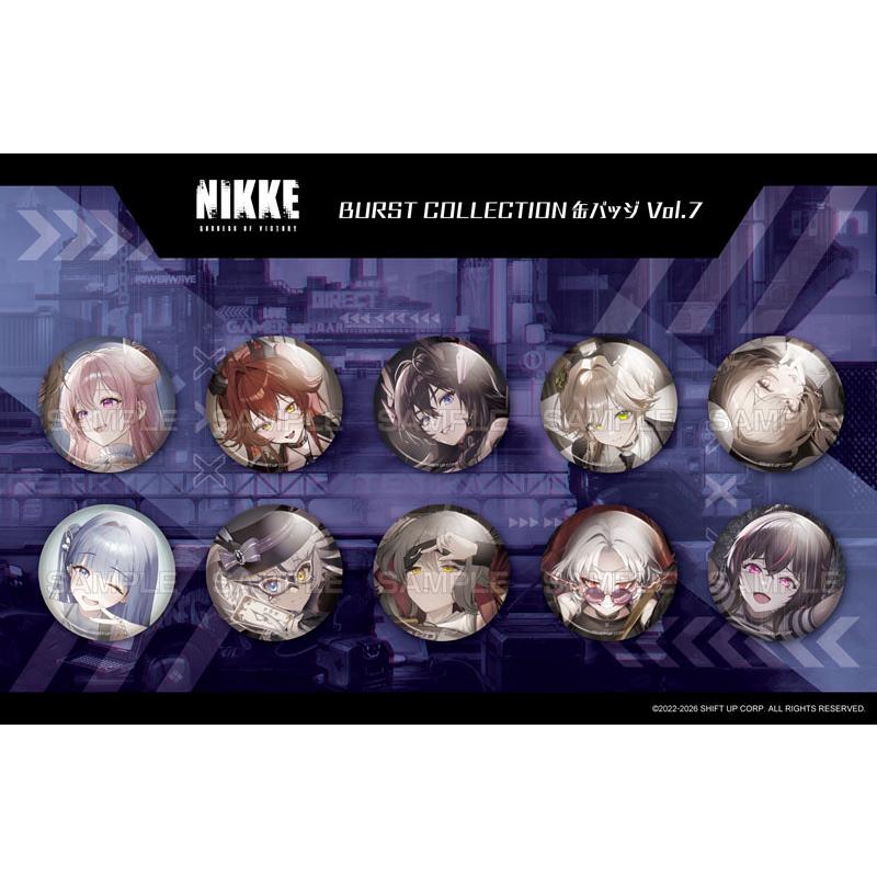 勝利の女神：NIKKE BURST COLLECTION缶バッジ Vol.7 10個入りBOX