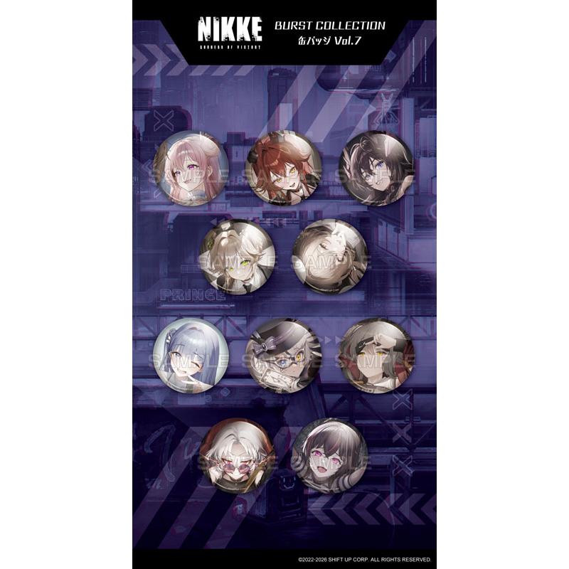 勝利の女神：NIKKE BURST COLLECTION缶バッジ Vol.7 10個入りBOX
