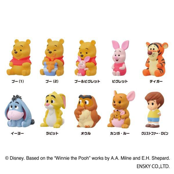 くまのプーさん ソフビパペットマスコット 10個入りBOX（再販）[エンスカイ]《発売済・在庫品》