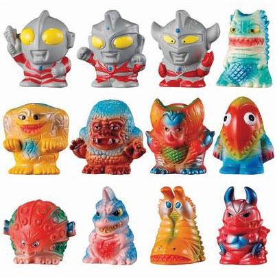 プレックス ウルトラ怪獣 ミニソフビクロニクル〔レトロカラー
