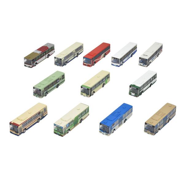 バスコレクション　三菱ふそう　エアロスター長尺短尺編　第33弾 12種類 セット バスコレクション ザ・バスコレクション 三菱ふそう エアロスター長尺